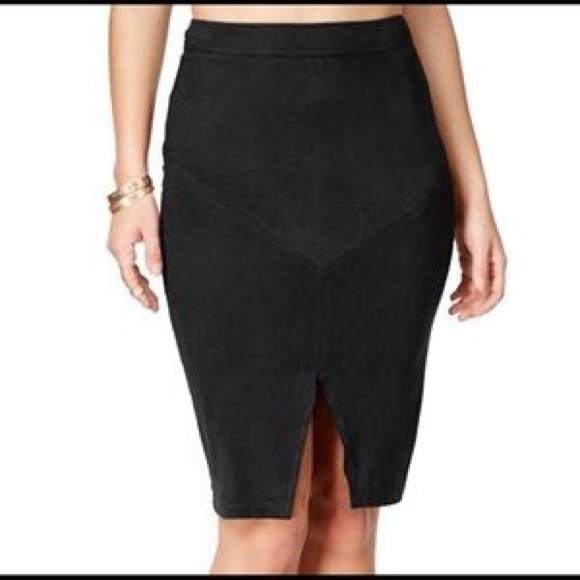 Material girl black pencil skirt - Picture 1 of 8